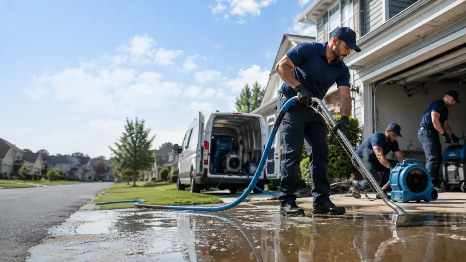 Flood Damage Restoration in Hanover, IL